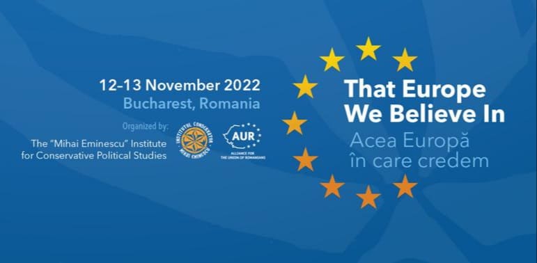 AUR organizează conferința internațională: Acea Europa în Care Credem – 4media.info