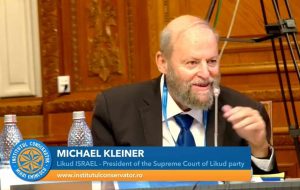 Michael Kleiner(Likud), la conferința AUR: Toate națiunile trebuie să se dezvolte împreună, dar separat – 60m.ro