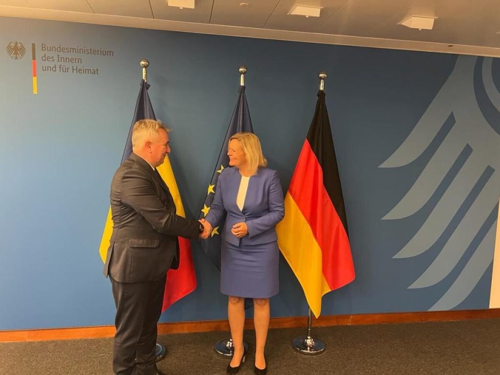 Lucian Bode, întâlnire cu omologul din Germania: Am fost asigurat de un sprijin „ferm și vehement” pentru o decizie favorabilă României în 8 decembrie