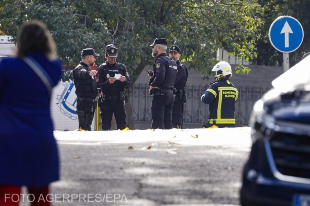 Spania consideră explozia de la Ambasada Ucrainei atac terorist