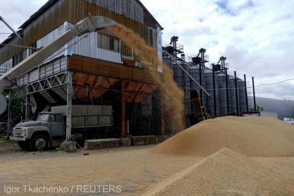 Exporturile de cereale din Ucraina au scăzut anul acesta cu aproape 30%