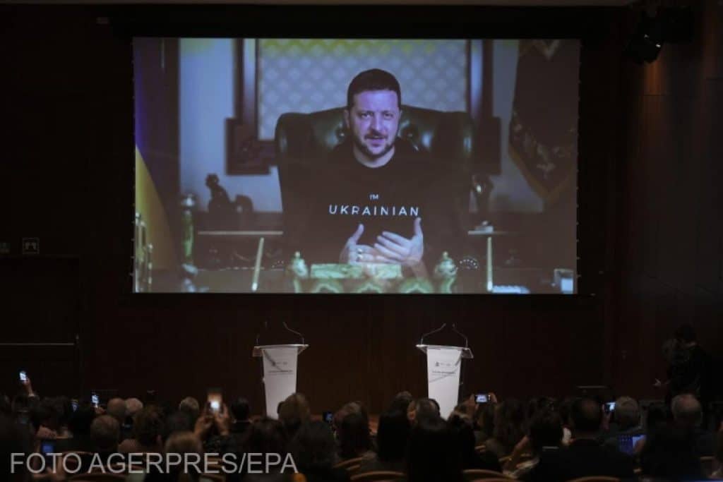 Volodimir Zelenski s-a întâlnit cu Andrzej Duda la întoarcerea din SUA. Ce au discutat cei doi lideri / video