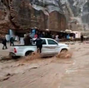 Petra, inundată în urma ploilor din ultimele zile-Video