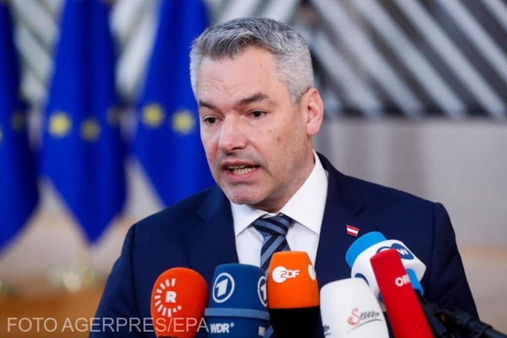 Momentul 0 al cancelarului în Austria. Nehammer află azi dacă a meritat blocarea aderării României la spațiul Schengen