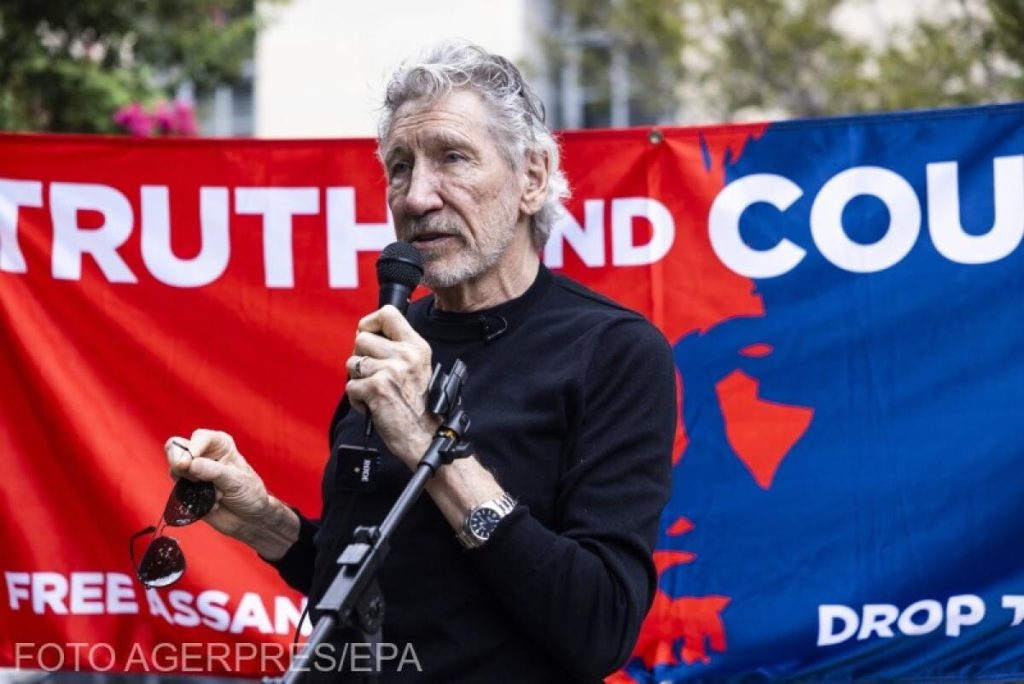 Conflict între Kiev și solistul trupei Pink Floyd. Ucraina îl denunță pe Roger Waters drept „o altă cărămidă în zidul” propagandei de la Moscova, după ce a vorbit la ONU, invitat de Rusia