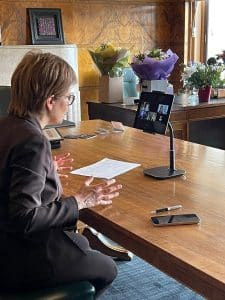 Nicola Sturgeon, premierul Scoţiei, anunţă că a venit timpul să demisioneze