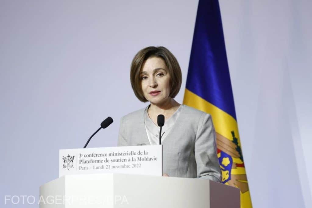 Francezii au desemnat-o pe Maia Sandu personalitatea europeană a anului 2022