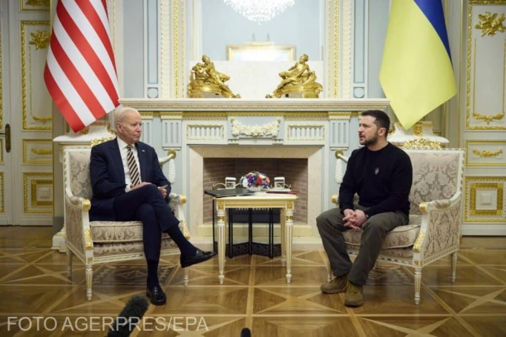 Ce mesaj îi transmite Biden lui Putin, prin vizita de la Kiev. Chirieac: Un nou conflict mondial! Nu introduci numai NATO, ci şi Japonia