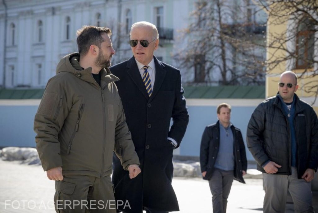 Vizita la Kiev a lui Biden, cu informarea Moscovei. Bloggerii militari ruși sunt furioși