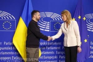 Șefa PE și președintele Ucrainei, optimiști că negocierile Ucrainei pentru UE încep chiar în acest an
