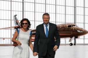 Klaus Iohannis a plecat în Emiratele Arabe cu un avion de lux Gulfstream G550  – 60m.ro