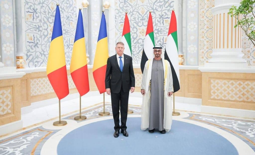Klaus Iohannis, întrevedere cu Alteța Sa Șeicul Mohamed bin Zayed Al-Nahyan, Președintele Emiratelor Arabe Unite