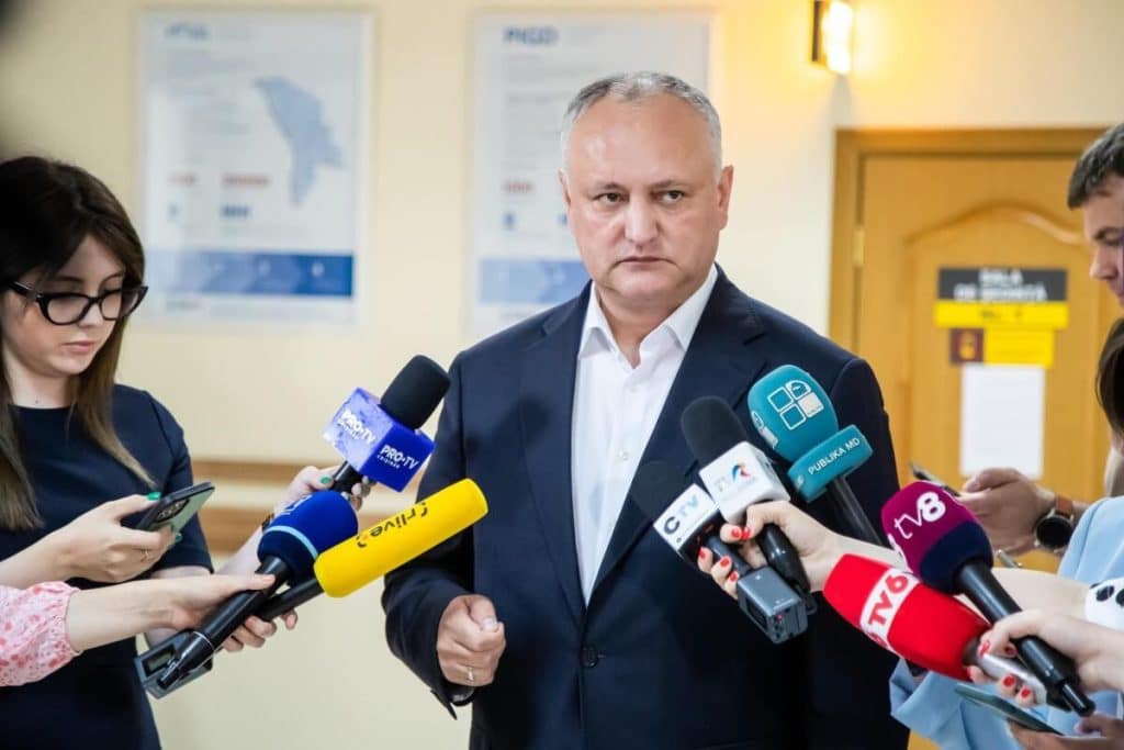 Igor Dodon, interviu la televiziunea Kremlinului. Fostul președinte al Moldovei vrea organizarea de alegeri anticipate