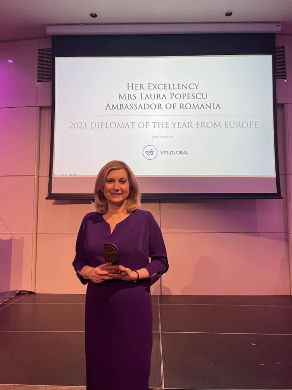 Ambasadorul României la Londra, diplomatul european al anului în Regatul Unit