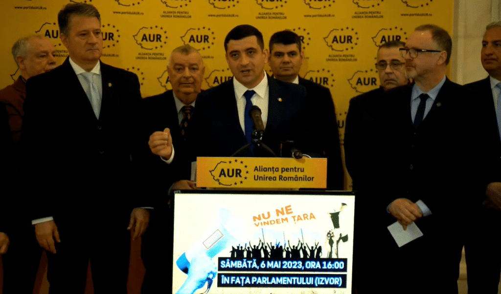 George Simion cheamă românii în stradă pe 6 mai: Prin PLX 143 se pregătește privatizarea Hidroelectrica, Romsilva, Salrom și a celorlalte 237 de regii autonome de stat – 60m.ro