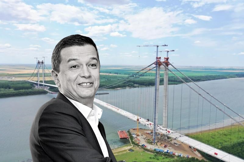 Lucrări de mântuială la Podul de la Brăila: Asfaltul proaspăt turnat s-a crăpat și trebuie refăcut  – 60m.ro