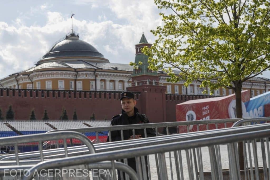 Kremlinul spune că a reparat cupola lovită de drone
