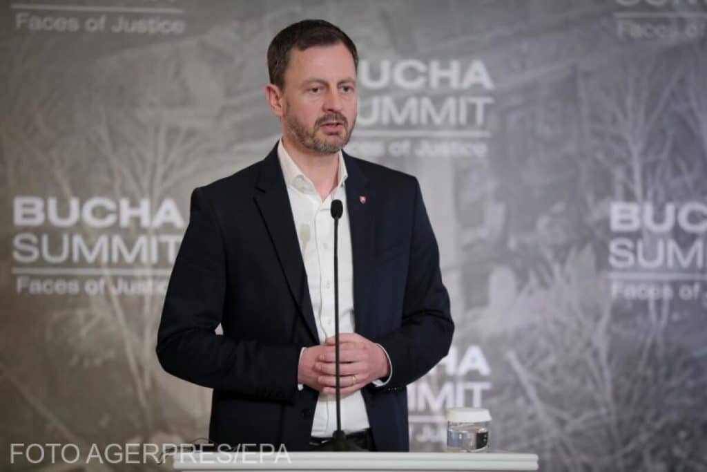 Prim-ministrul Slovaciei, Eduard Heger, a demisionat: ”Este cel mai bine pentru cetățeni”