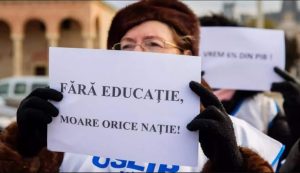 Greva generală în Educație: Salarii de mizerie după zeci de ani la catedră – 60m.ro