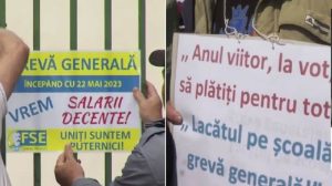 Românii sunt solidari cu protestul profesorilor: cu 2.200 de lei nu poți trăi. Parlamentarii au 50.000 de lei – 60m.ro