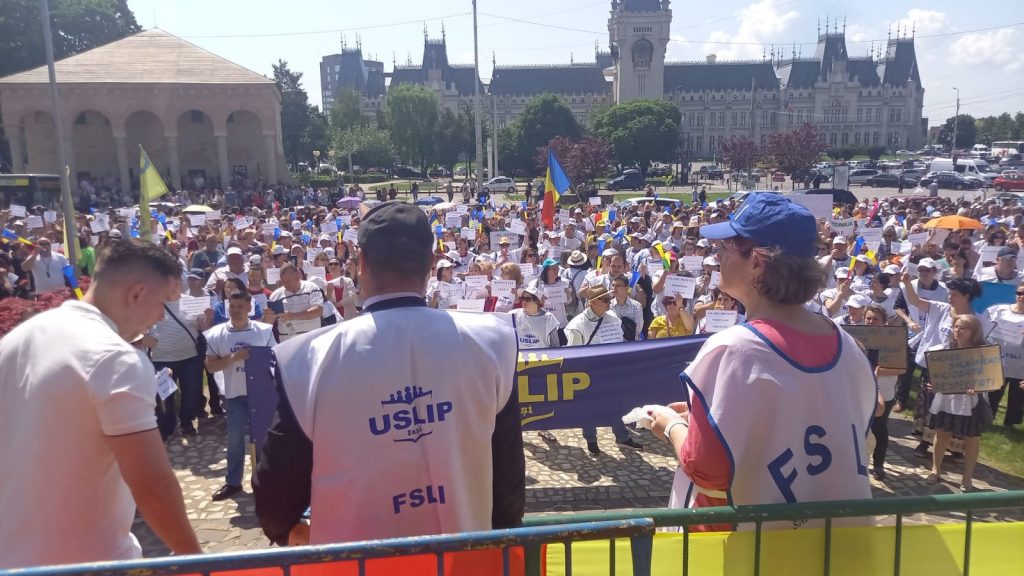 Grevă generală: Peste 3.000 de profesori protestează la Iași – 60m.ro