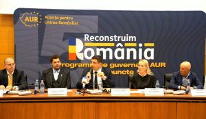 AUR a prezentat programul de guvernare „Reconstruim România” la Bacău – 60m.ro