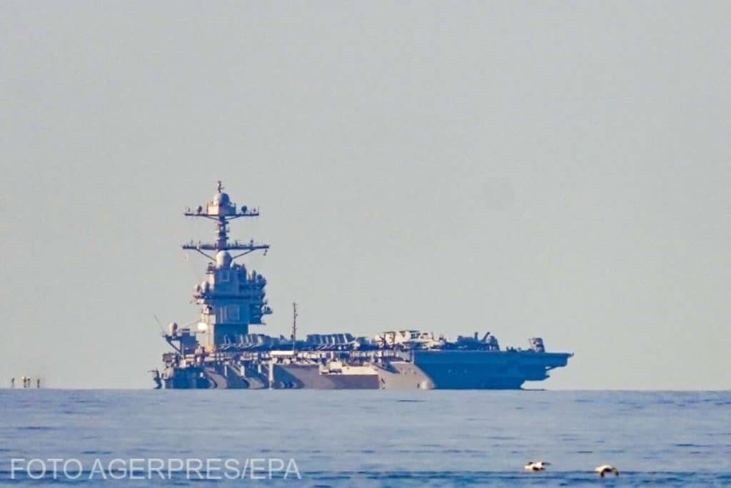 Cea mai mare navă de război din lume, USS Gerald Ford, escală la Oslo. Reacţia Moscovei