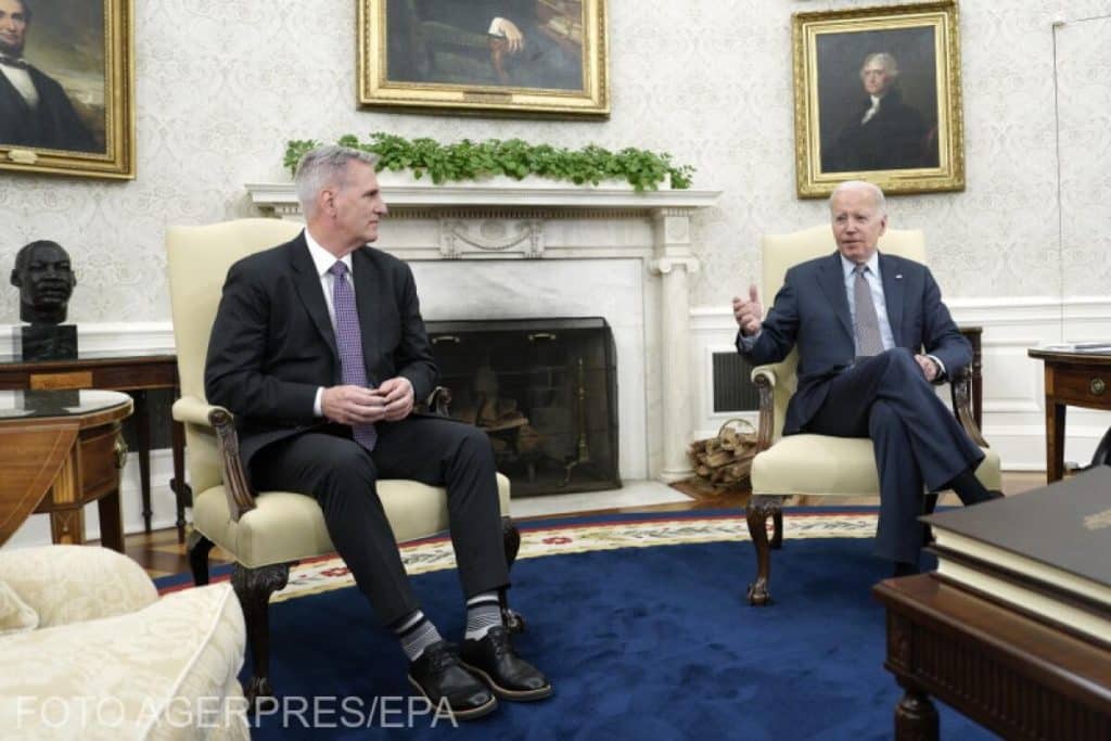 SUA, aproape de evitarea incapacității de plată. Biden și liderul republican al Camerei ar fi ajuns la un acord; tabăra lui Trump, dezamăgită de rezultat (surse)
