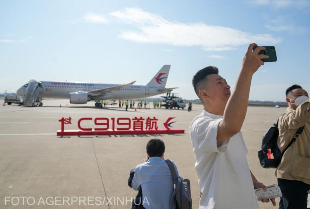 China a prins din urmă Occidentul și la aviație! Avionul de linie C919, zbor inaugural istoric