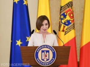 Miting al pro-rușilor la Chișinău după ce Maia Sandu a anulat sărbătorirea Zilei Victoriei pe 9 mai