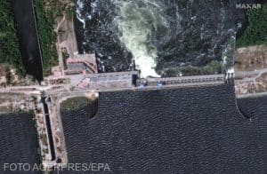 Ucraina, pierdere de 6,5 milioane de metri cubi de apă după explozia de la baraj