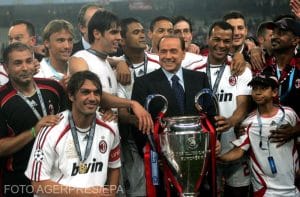 AC Milan îi aduce un omagiu lui Silvio Berlusconi – proprietarul „de neuitat”, care a murit la 86 de ani