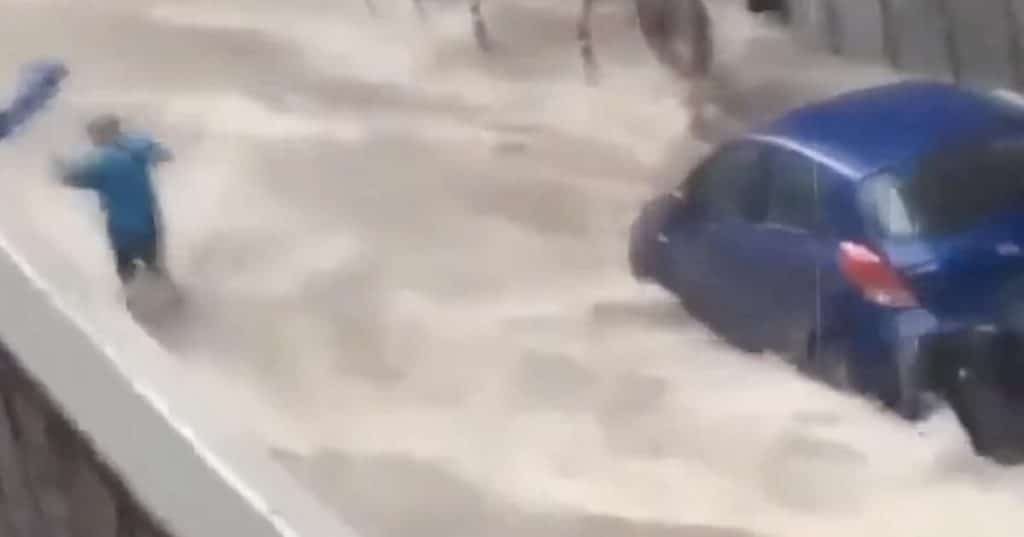 Dezastru în Salonic, din cauza ploilor – Video