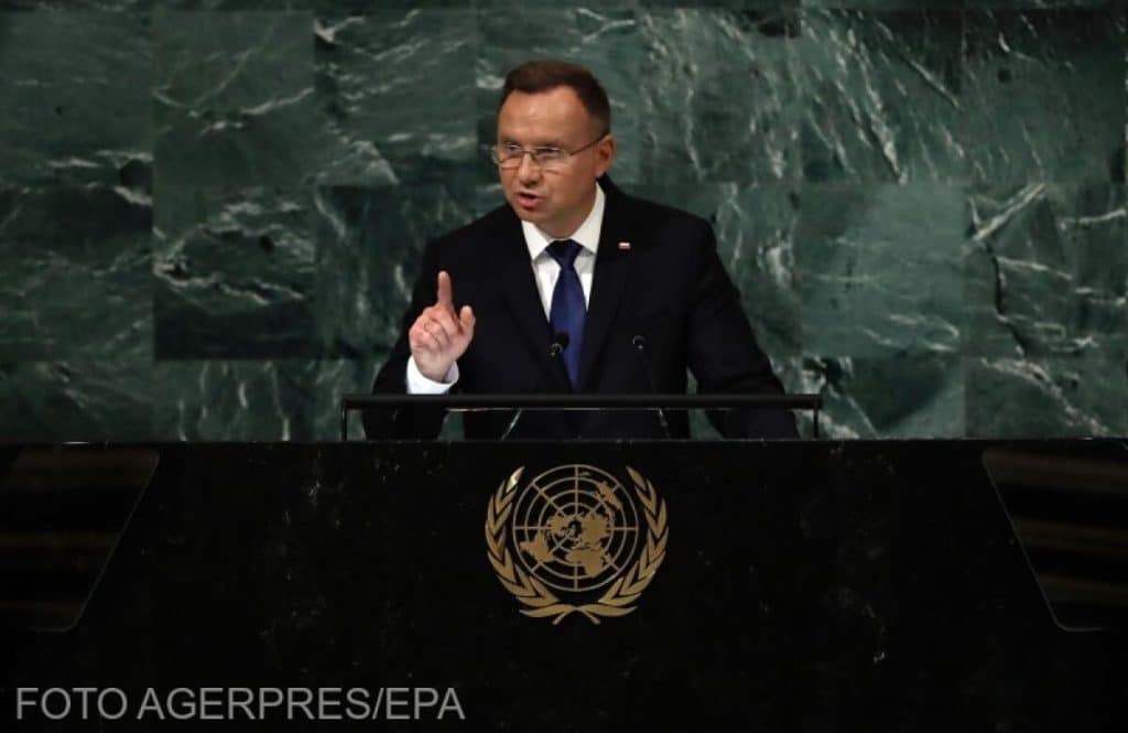 Preşedintele polonez Duda atacă UE privind migrația, spunând că CE și instituțiile europene au ajutat mai mult Turcia decât proprii membri