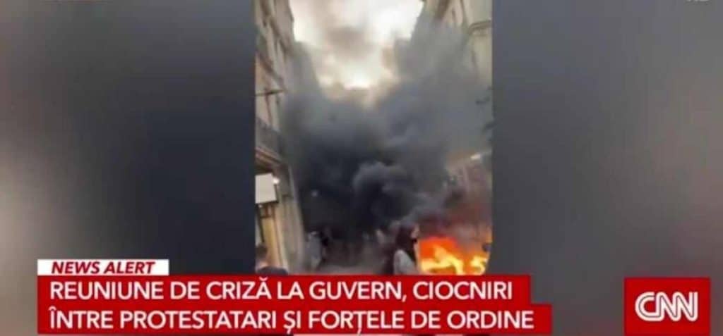Sute de oameni au fost arestați în Franța, după 3 zile de proteste violente. Forțele de ordine vor scoate blindatele pe stradă