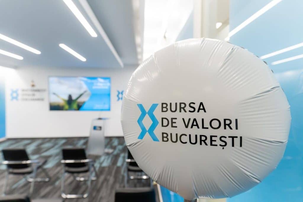 Bursa de la Bucureşti închide în creştere luni
