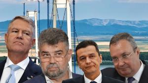 Toți neaveniții neamului se înghesuie la inaugurarea Podului de la Brăila – 60m.ro