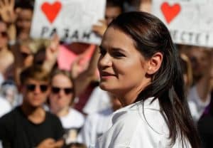Summit NATO la Vilnius. Joe Biden s-a întâlnit cu lidera opoziţiei din Belarus, Svetlana Tihanovskaia