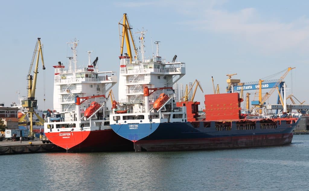 Principalul port românesc, Constanța, aşteaptă o sosire masivă de cereale din Ucraina după mutarea Rusiei (EFE)