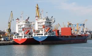 Principalul port românesc, Constanța, aşteaptă o sosire masivă de cereale din Ucraina după mutarea Rusiei (EFE)