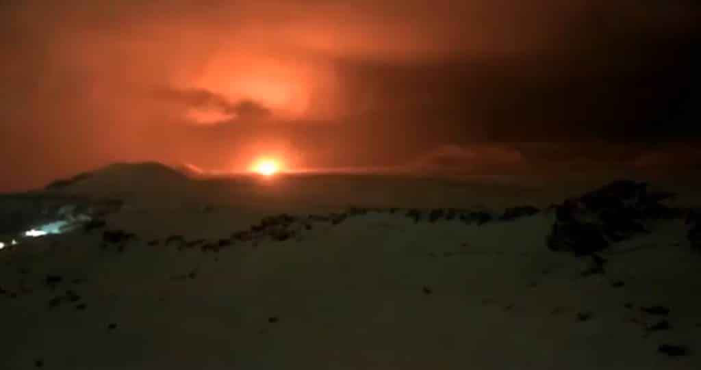 O nouă erupție vulcanică în Islanda. Activitatea seismică a fost foarte intensă – VIDEO