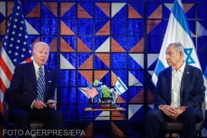 Joe Biden nu i-a cerut lui Netanyahu oprirea focului în Fâşia Gaza