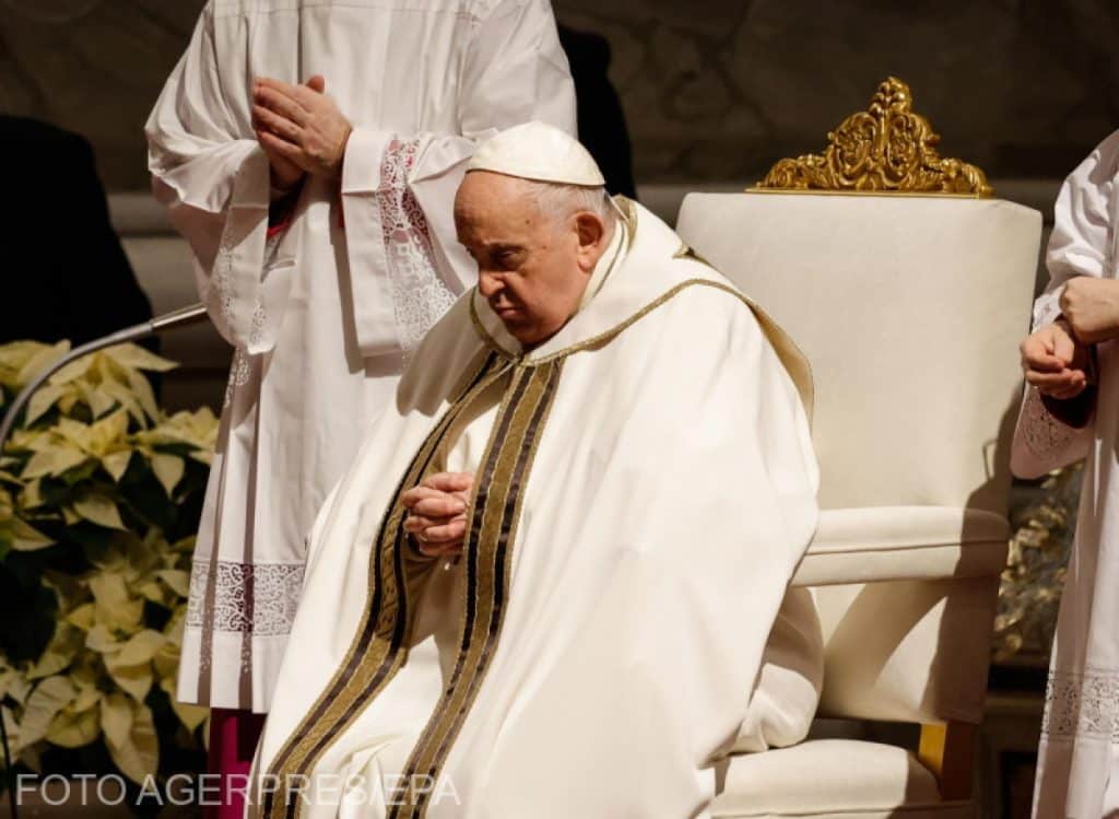 Papa Francisc şi Zelenski au vorbit la telefon despre ‘formula de pace’ a Kievului