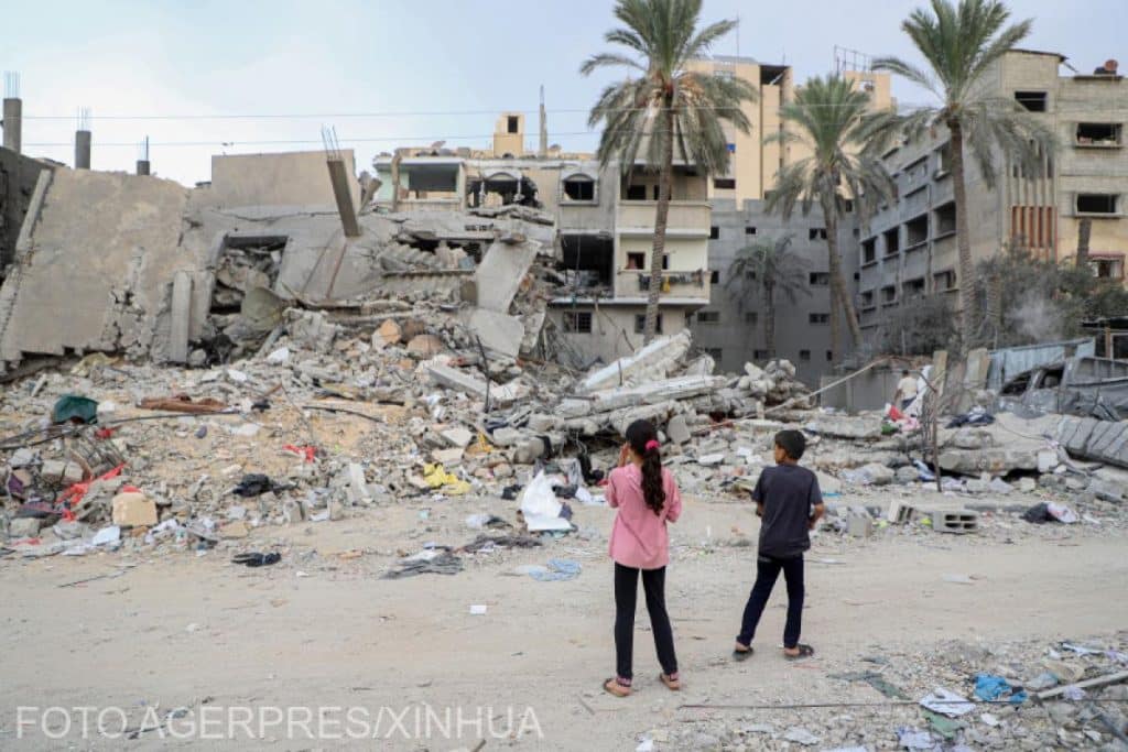 UNICEF: Copiii din Fâșia Gaza se confruntă cu o triplă amenințare mortală