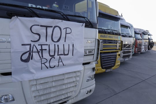 Protestul transportatorilor continuă, pentru a doua zi consecutiv – 60m.ro