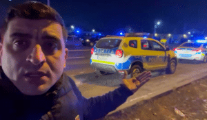 Camionagii și fermierii, blocați pe centura capitalei / George Simion către jandarmi: „Să vă fie ruşine. E dreptul lor de a protesta” – 60m.ro