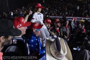 Donald Trump o devansează pe Nikki Haley cu 10 puncte în New Hampshire, potrivit unui sondaj. DeSantis era la doar 5% înainte de a se retrage