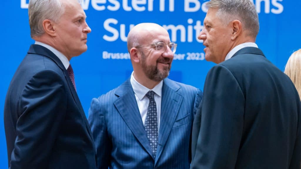 Iohannis, discuție cu Charles Michel despre sprijinul pentru Ucraina