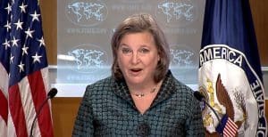 Victoria Nuland, vizită surpriză la Kiev / foto