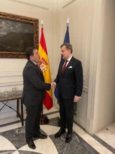 George Bologan, vizită de rămas-bun, cu prilejul încheierii misiunii sale în Spania